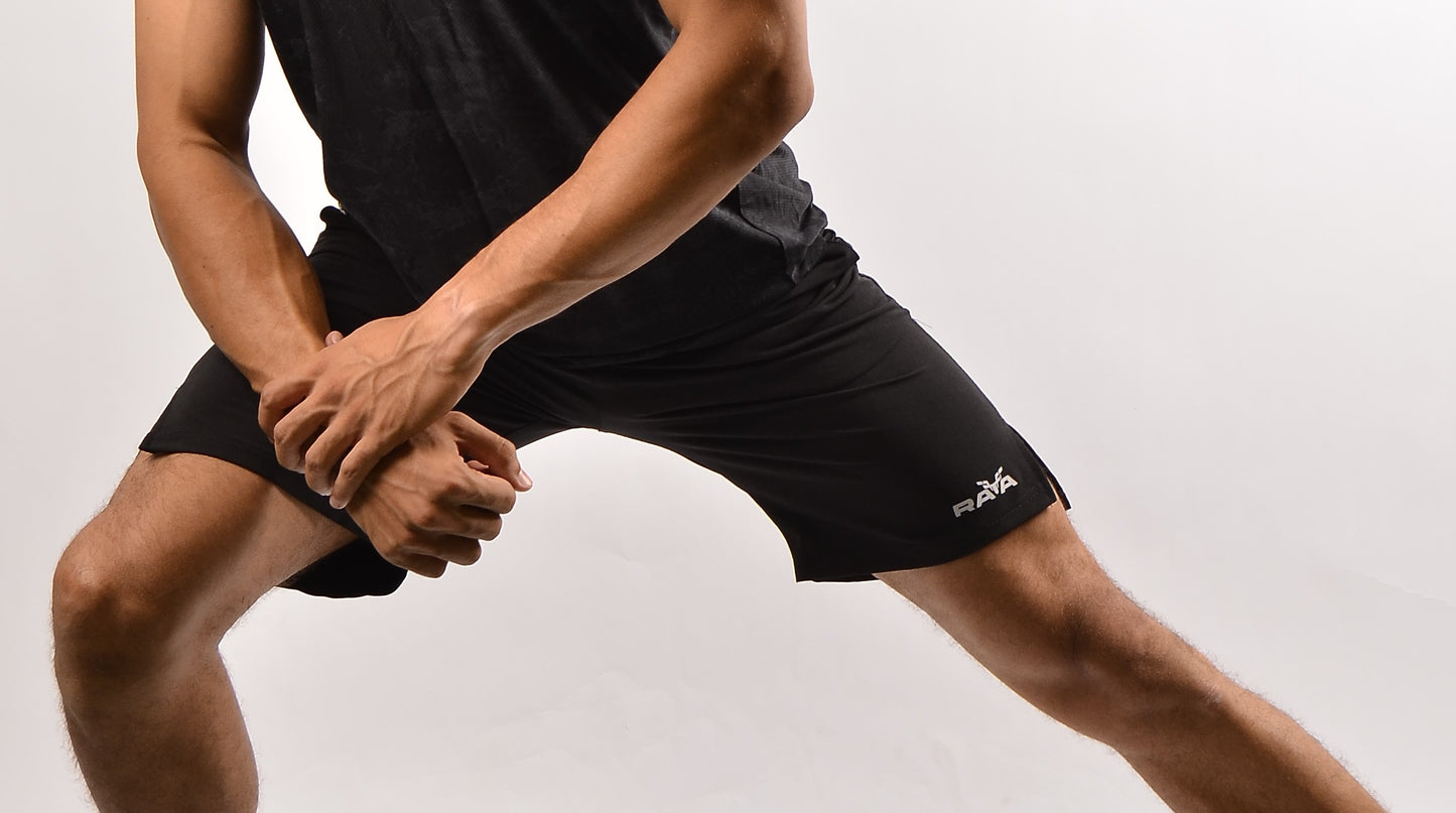 black soft short